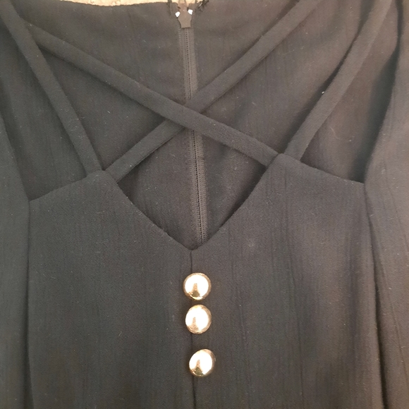Black vintage dress (1960S) - Picture 2 of 3